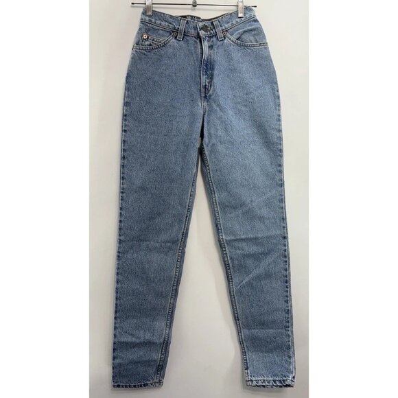 Vintage Y2K 90s Levi’s 912 Jeans Slim Tapered Leg Orange Tab High Rise Womens 5